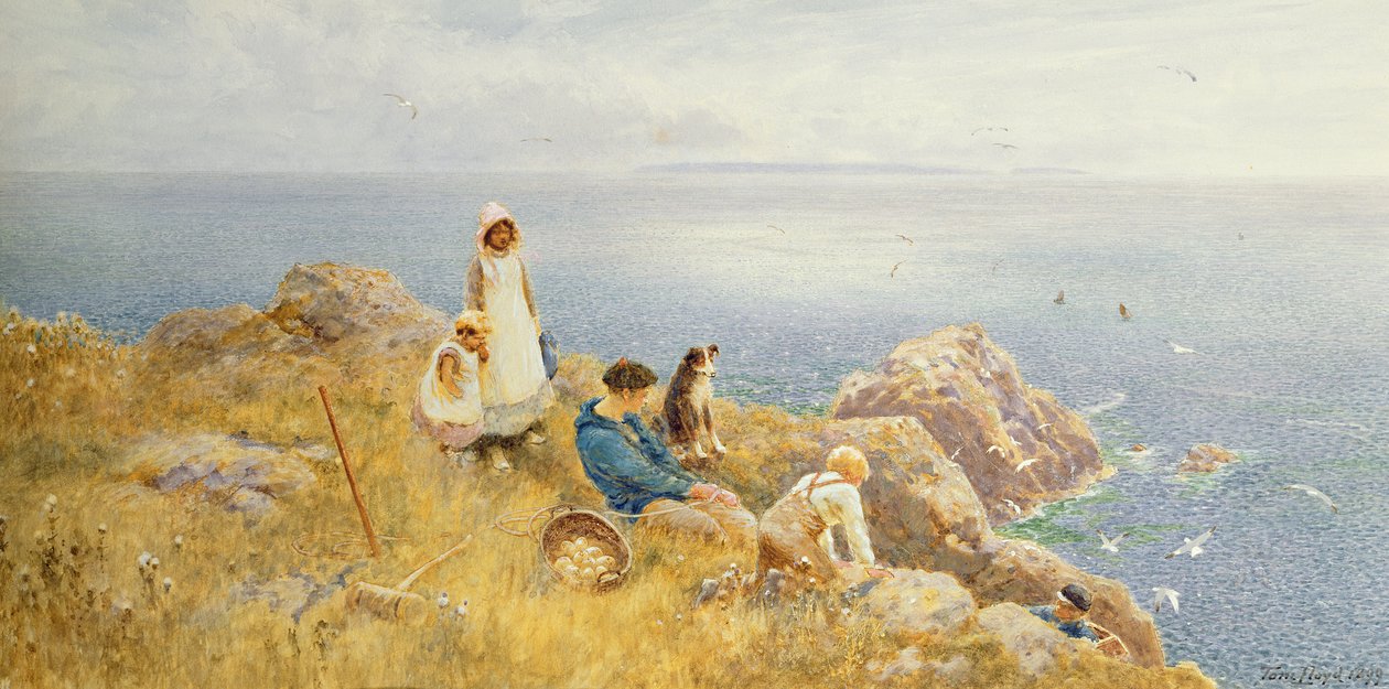 Sommerfest, 1899 av Thomas James Lloyd