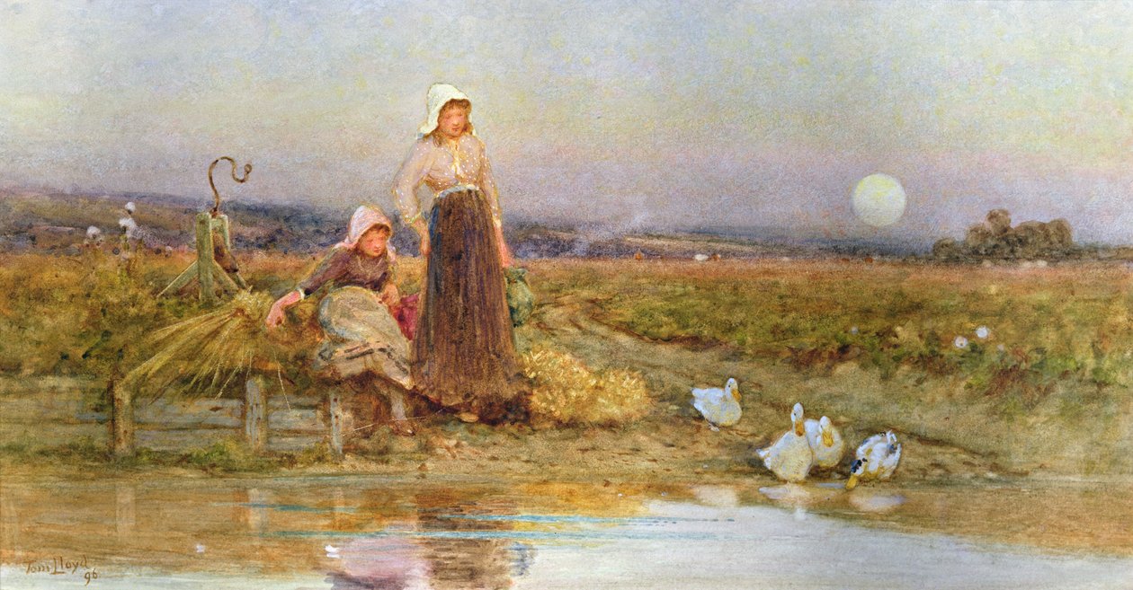 The Gleaners, 1896 av Thomas James Lloyd