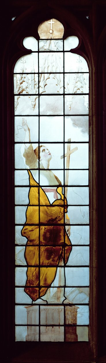 Faith (farget glass) av Thomas Jervais