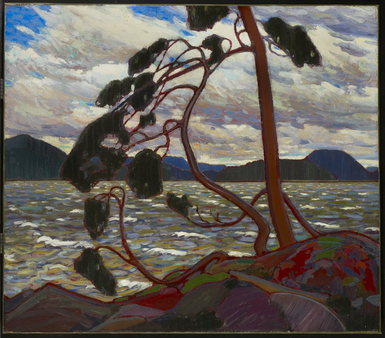 Vestavinden, vinteren 1916-17 av Tom Thomson