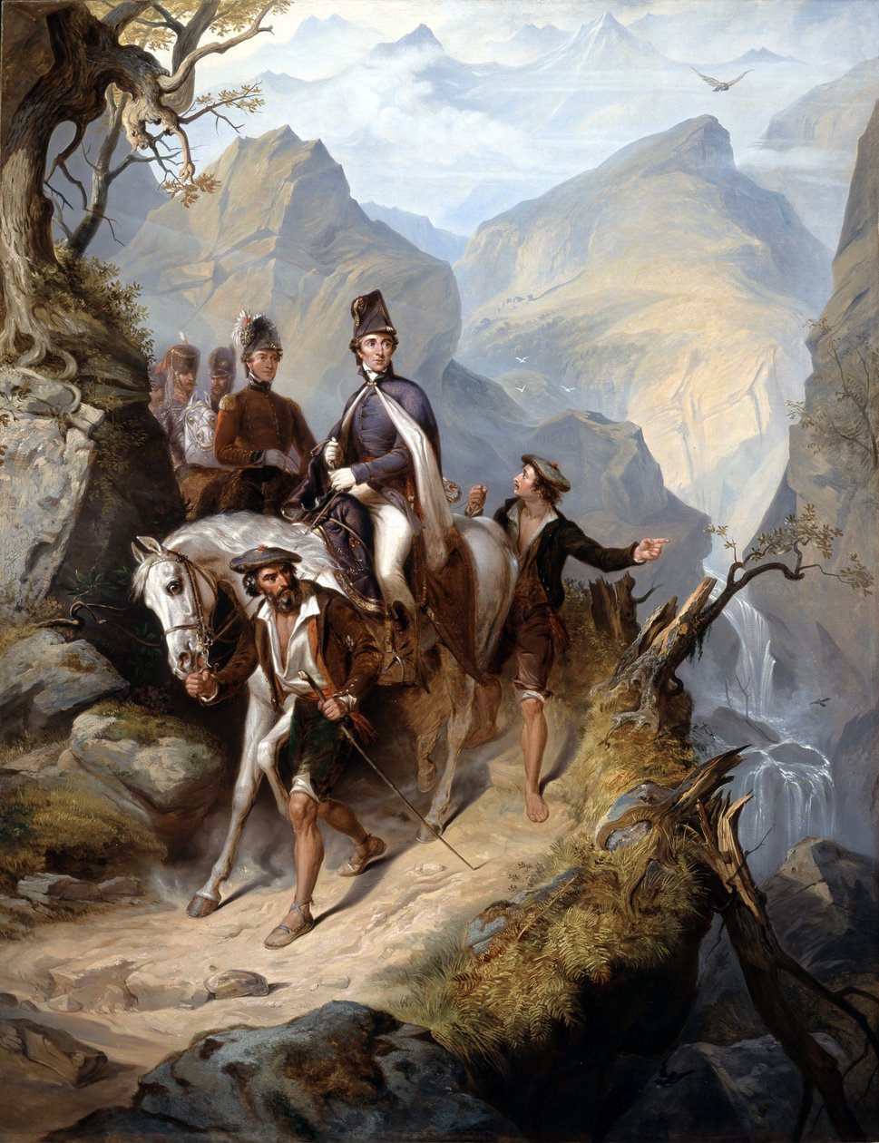 Wellington (1769-1852) i Sorauren, 27. juli 1813, ca. 1853 av Thomas Jones