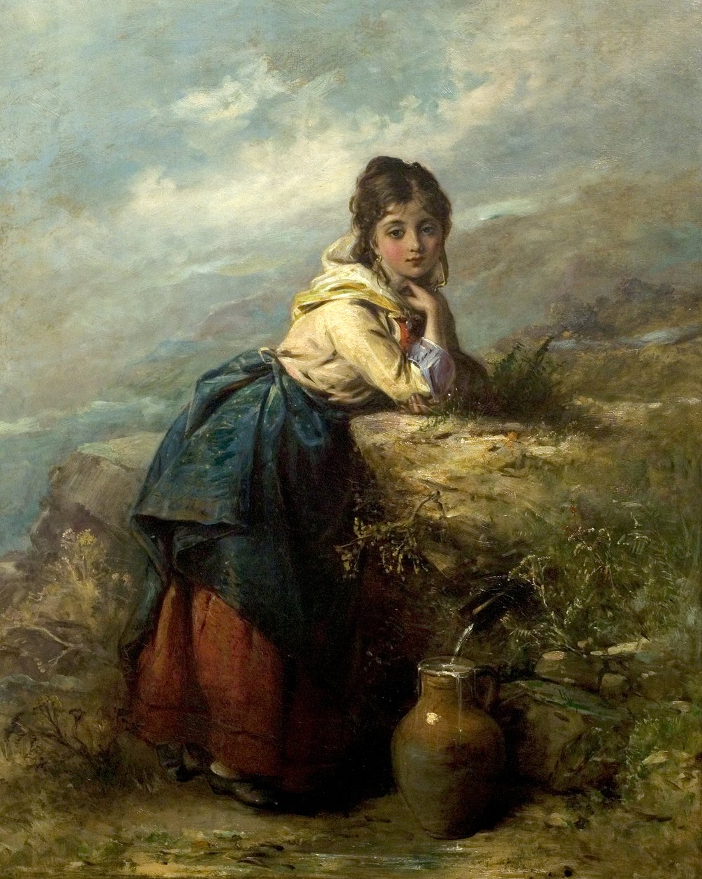 En fjelllassie av Thomas Kent Pelham