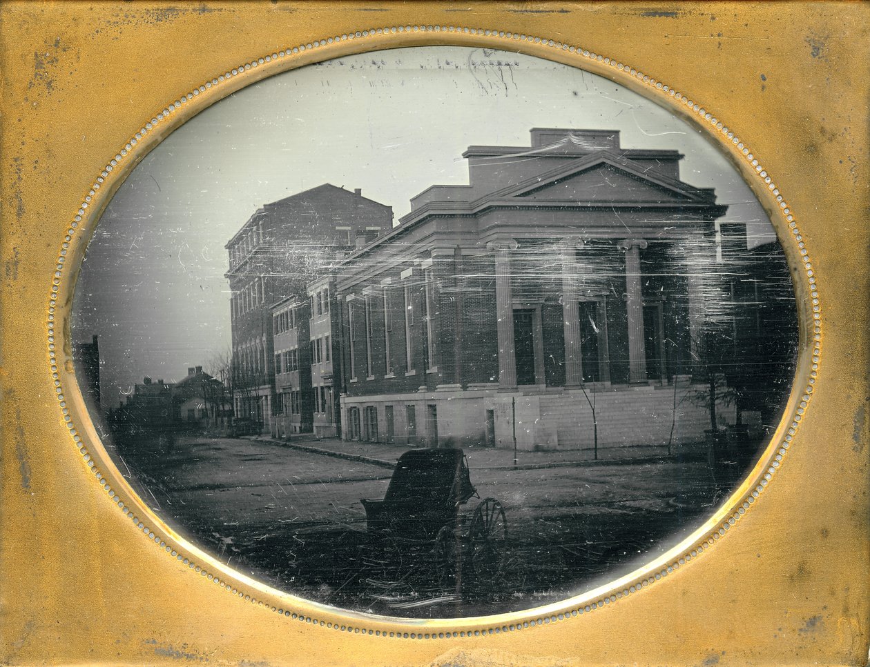 United Presbyterian Church, Northeast Corner Fifth and Locust Streets av Thomas M. Easterly