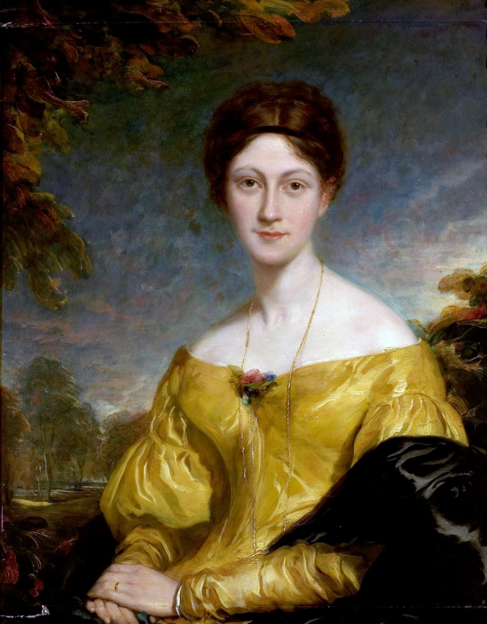 Mary Chaworth Musters av Thomas Phillips