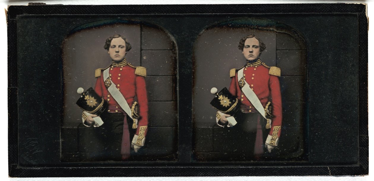 Britisk hæroffiser, 1855 (daguerreotypi) av Thomas Richard Williams