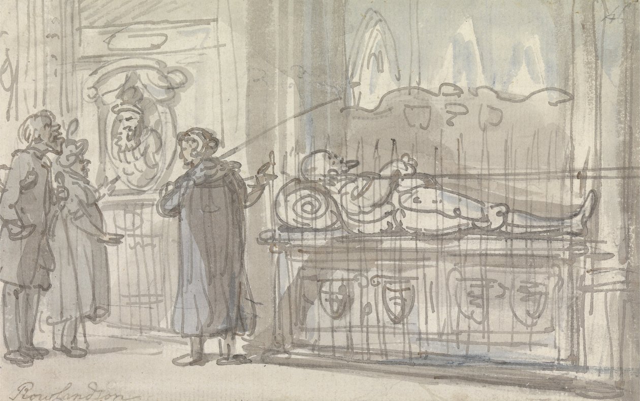 En tur i en katedral av Thomas Rowlandson