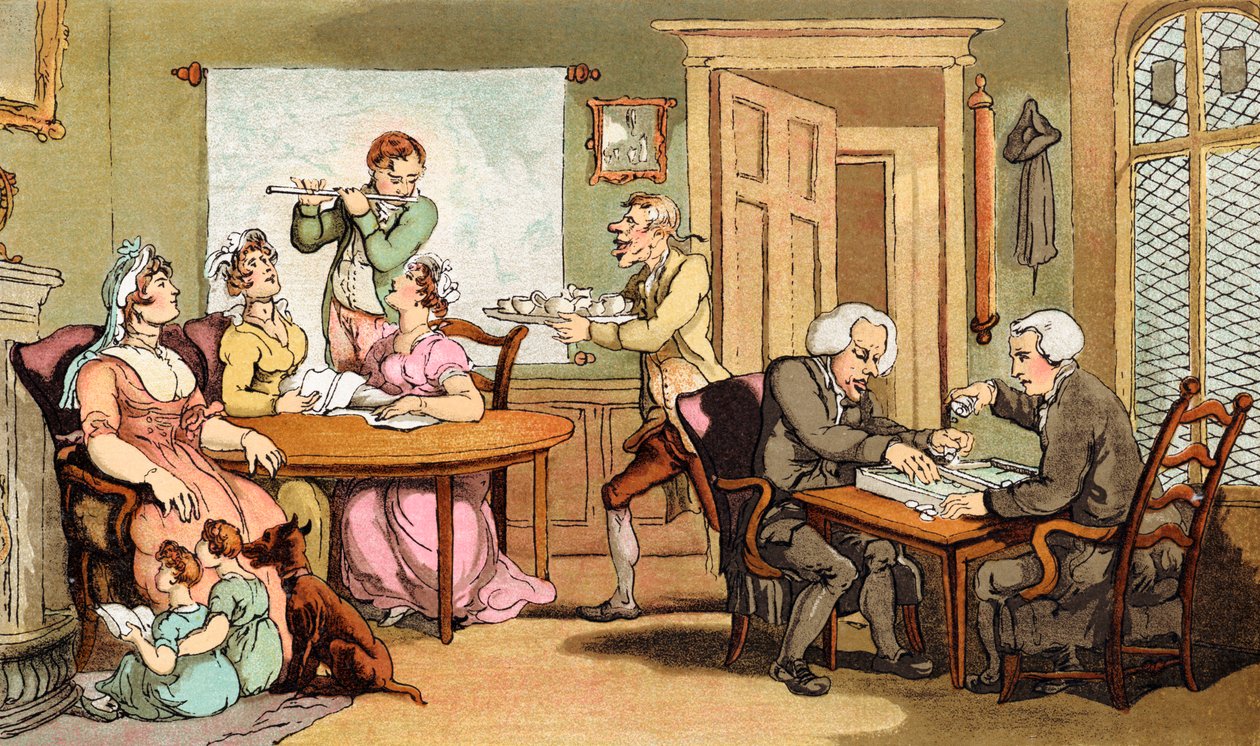 Oliver Goldsmith s av Thomas Rowlandson