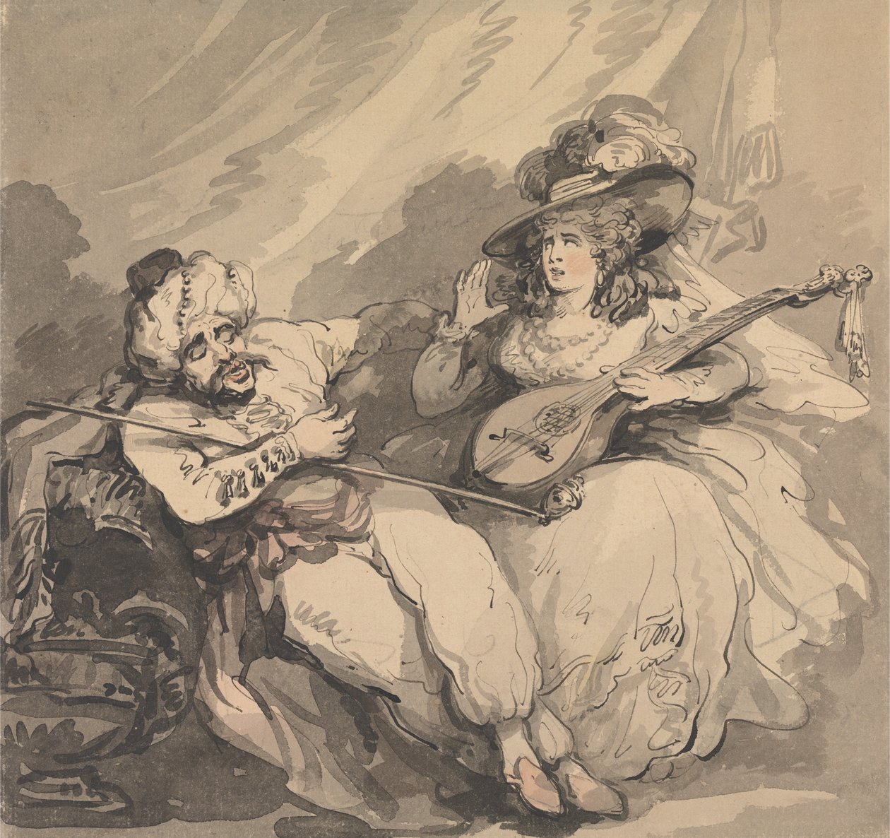 Den kjærlige tyrken av Thomas Rowlandson