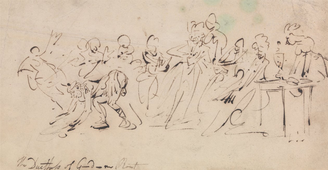 Hertuginnen av Gordons Rout av Thomas Rowlandson