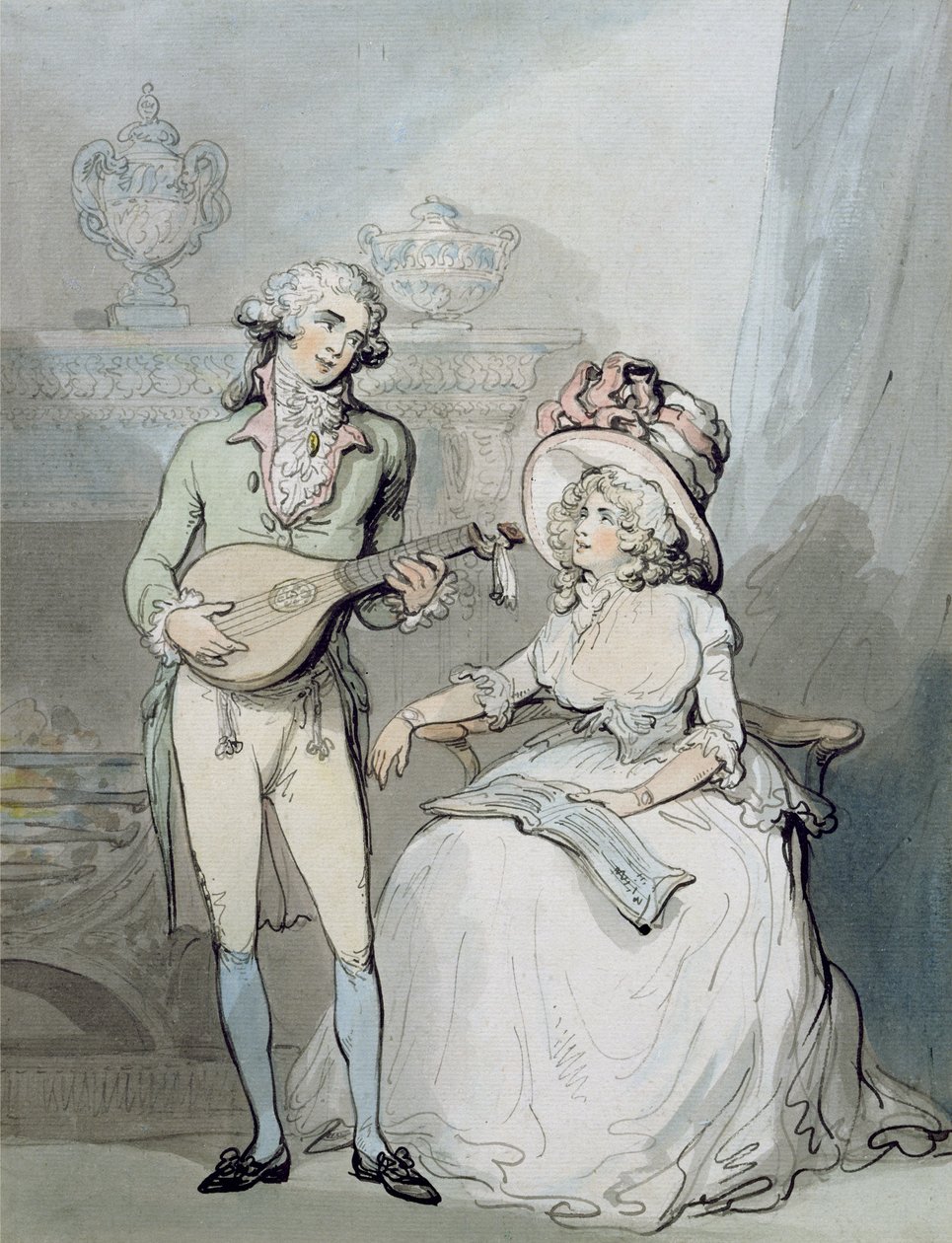 Duetten av Thomas Rowlandson