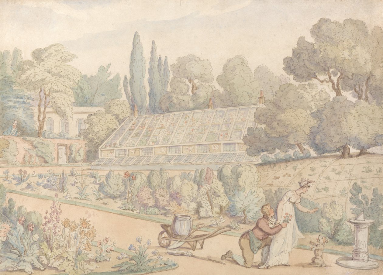 The Gardeners Offer av Thomas Rowlandson