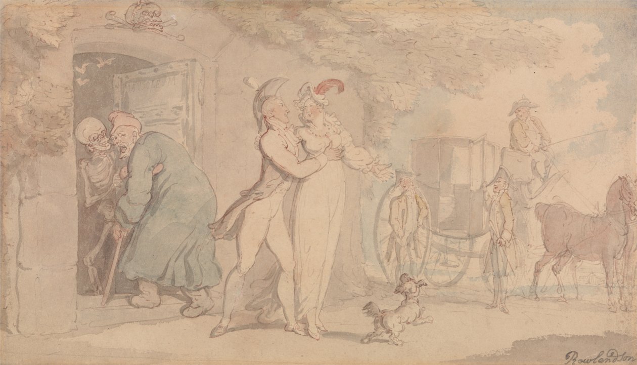 Mausoleet av Thomas Rowlandson