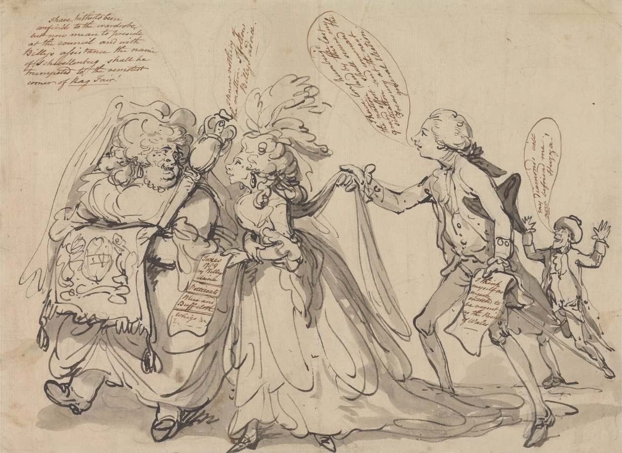 Prospektet før oss av Thomas Rowlandson