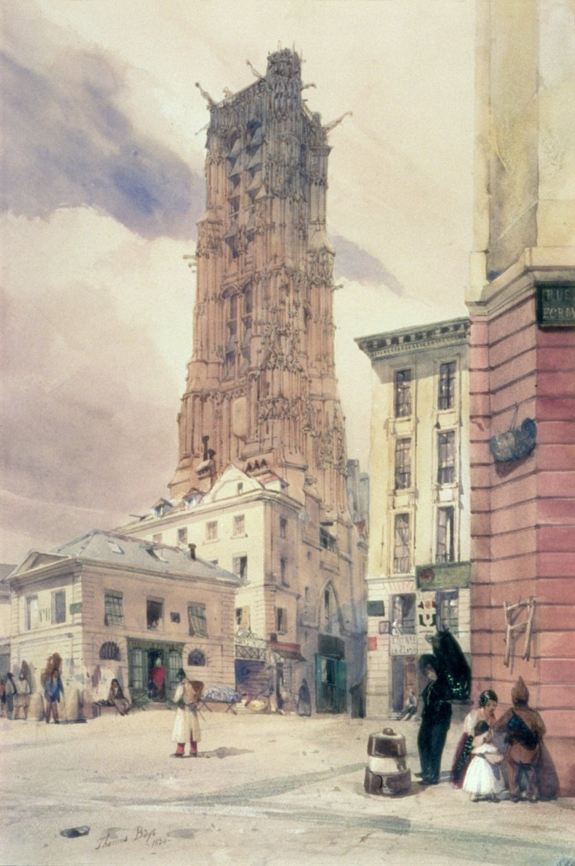 St. Jacques-tårnet, Paris av Thomas Shotter Boys
