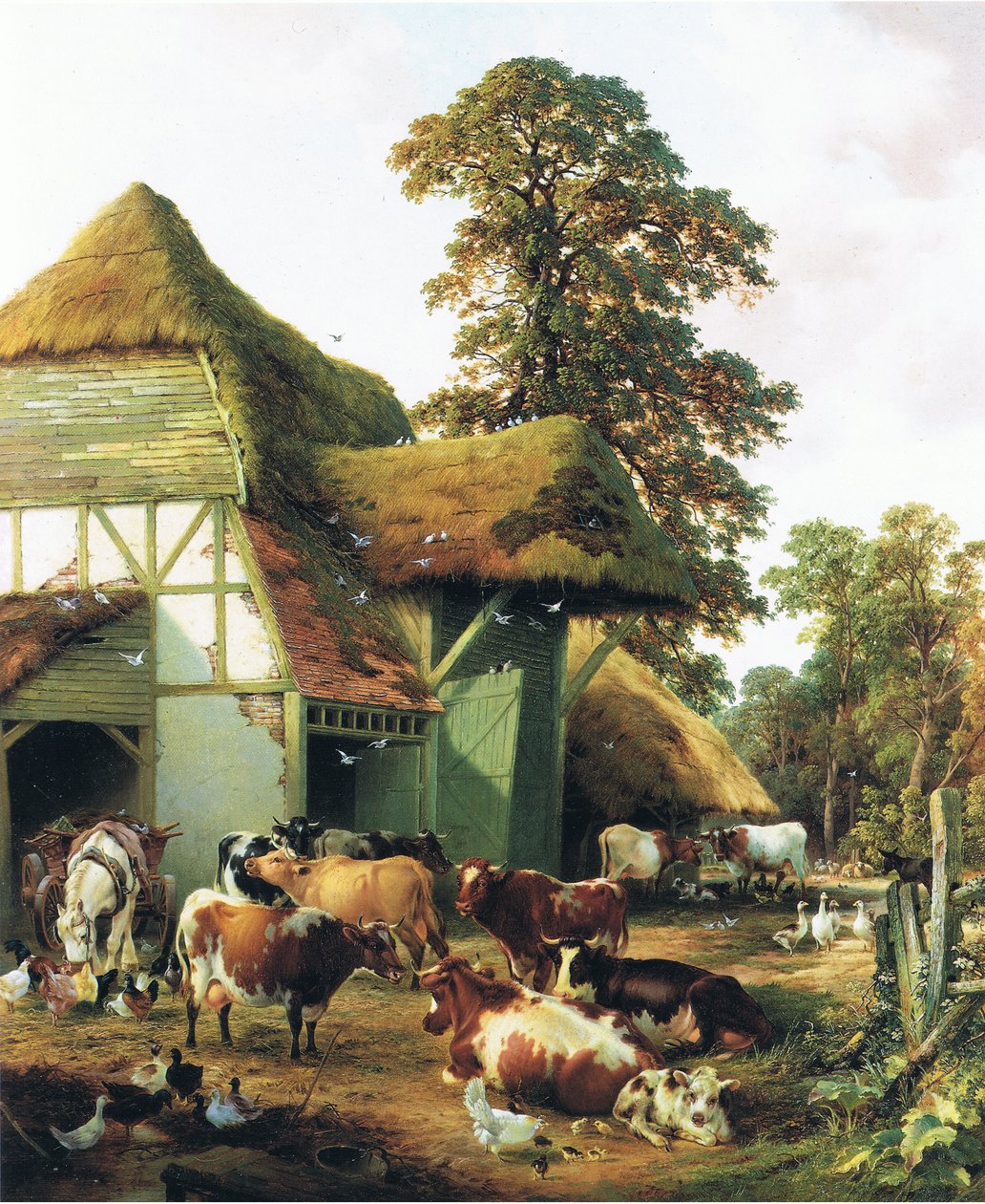 En gård i Kent av Thomas Sidney Cooper