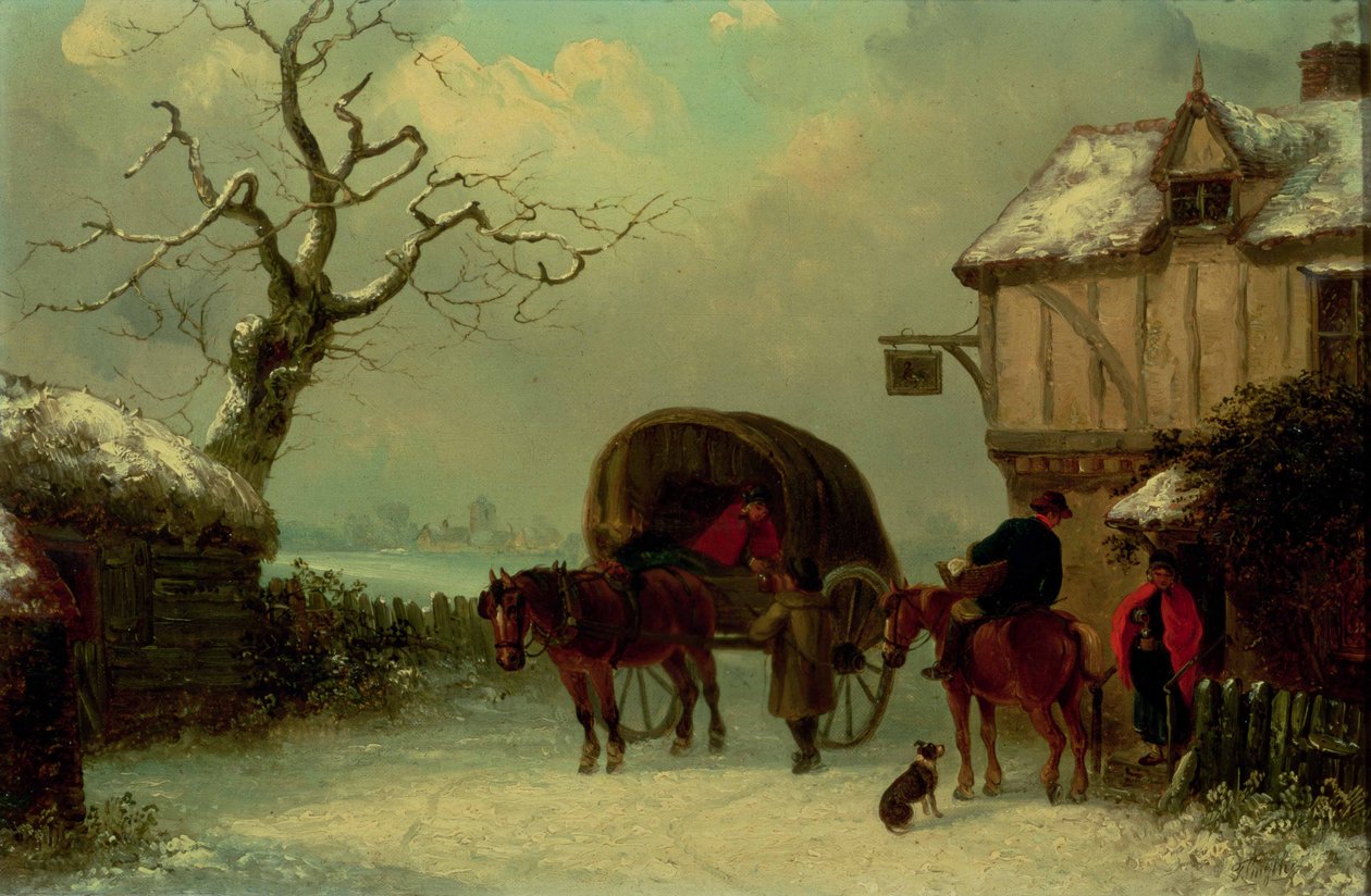 A Wayside Rest - Stopp på vertshuset av Thomas Smythe