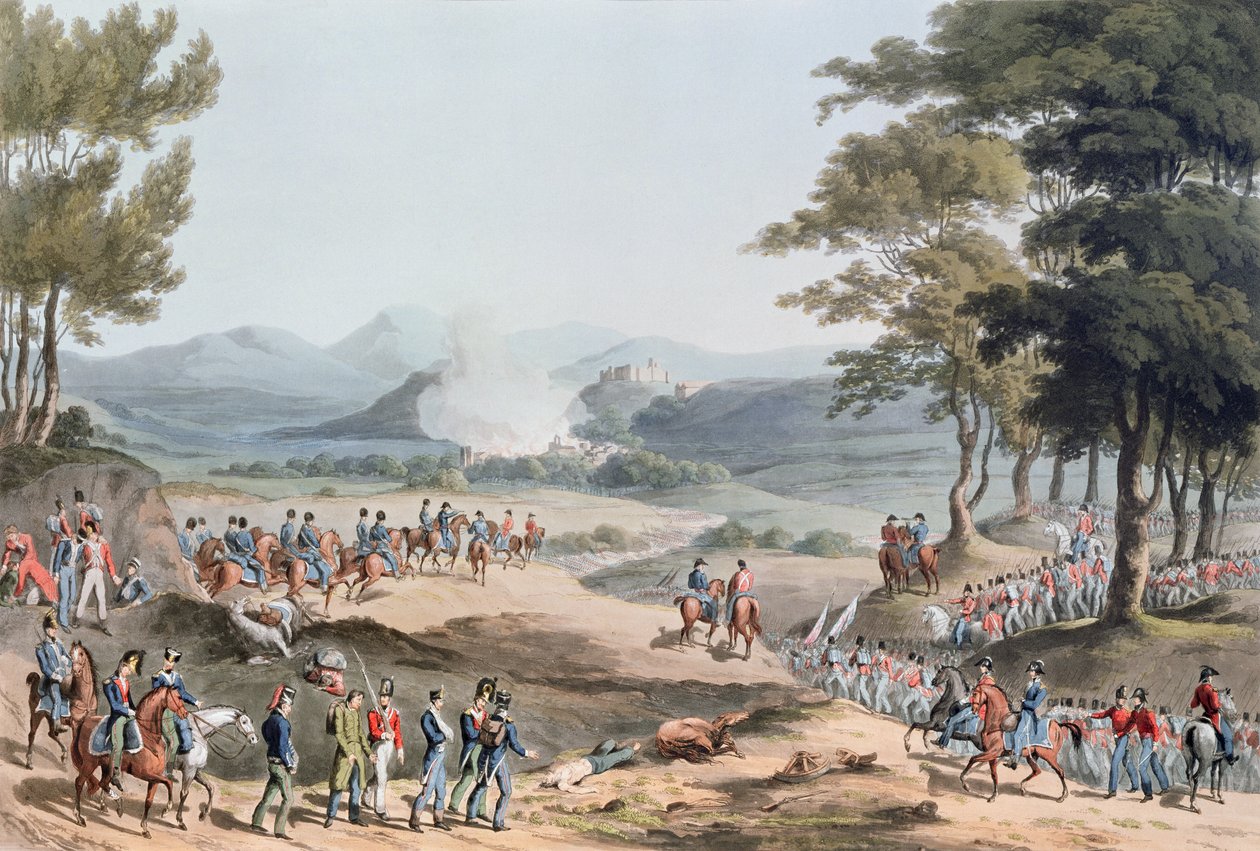 The Village of Pombal, gravert av C. Turner, 11. mars 1811 av Thomas Staunton St. Clair