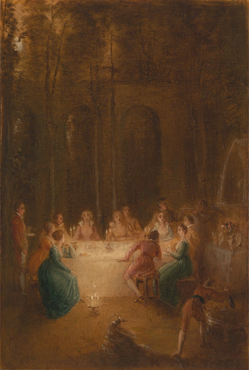 Nattverden ved fontenen av Thomas Stothard