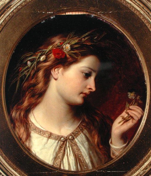 Miranda (olje om bord) av Thomas Francis Dicksee
