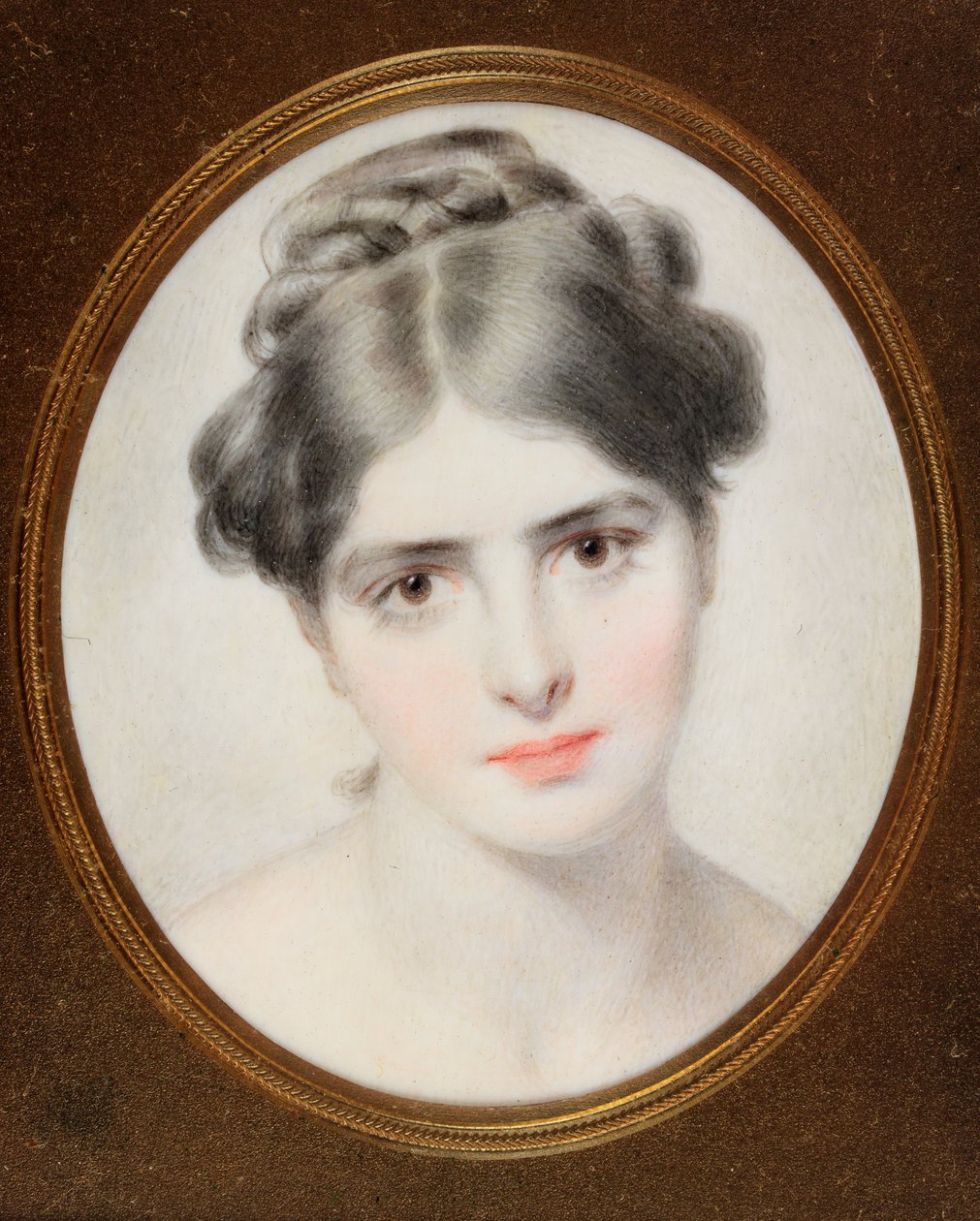 Fanny Kemble (emalje) av Thomas (after) Lawrence