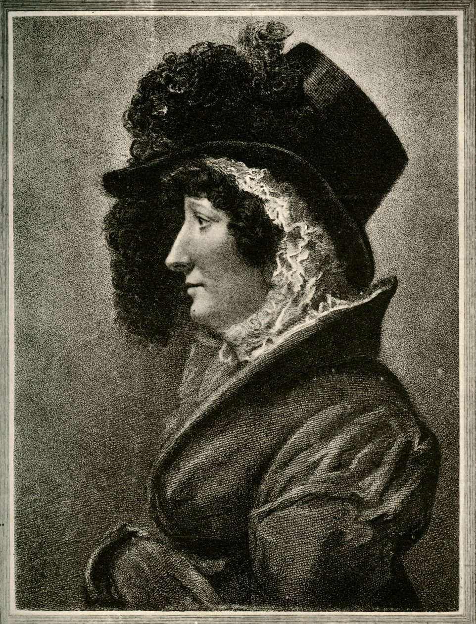 'Dronning Caroline', 1820, 1928 av Thomas A. Woolnoth