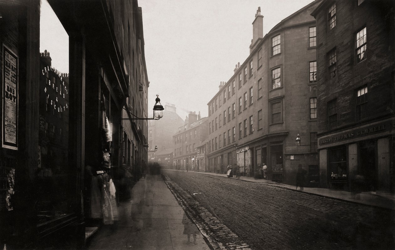 High Street, Glasgow, Skottland av Thomas Annan