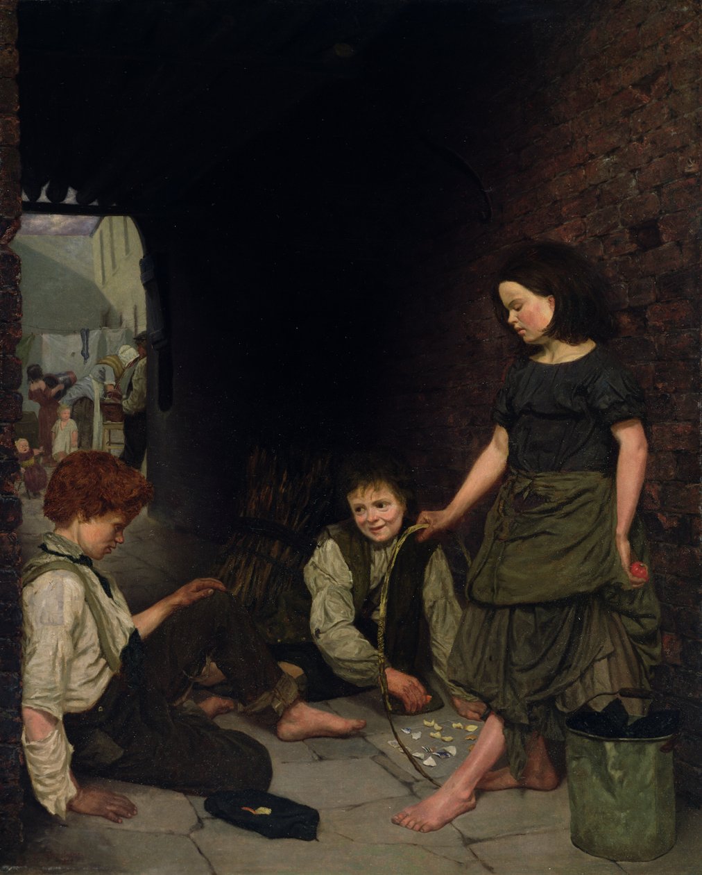 Manchester og Salford barn av Thomas Armstrong