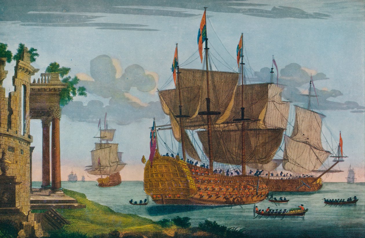 The Royal Anne, c1705 av Thomas Baston