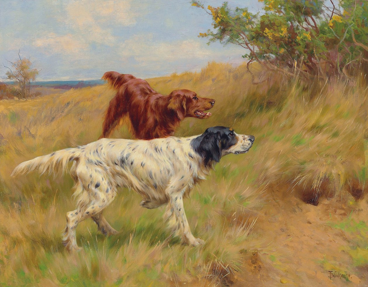 Setters, 2001 av Thomas Blinks
