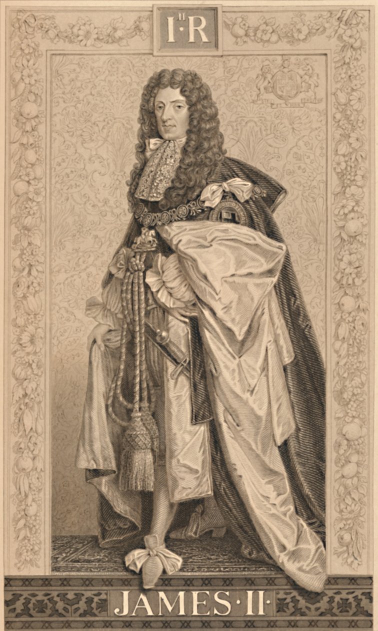 Jakob II, 1886 av Thomas Browne