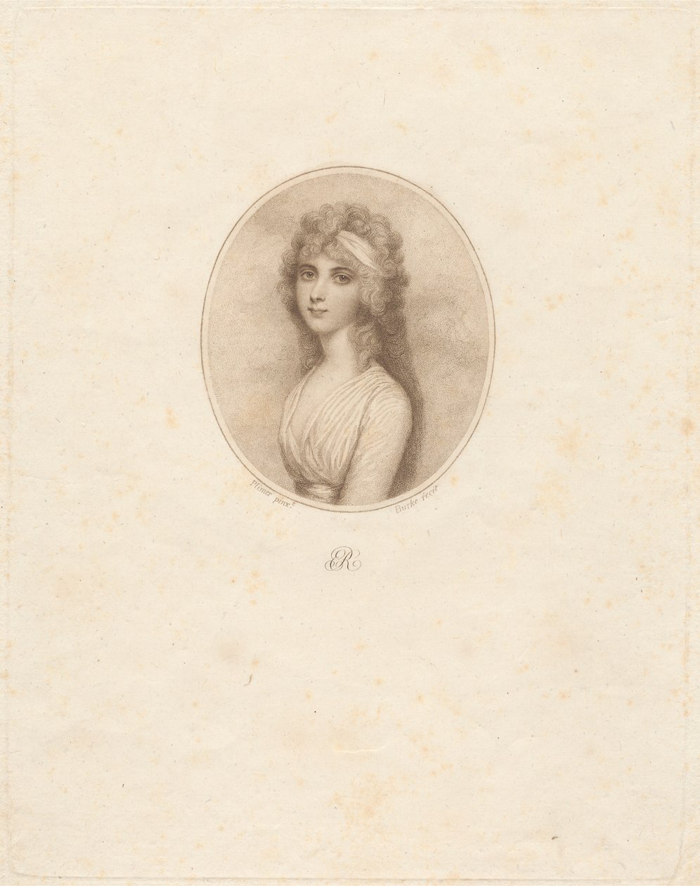 Ærede Elizabeth Rushout av Thomas Burke