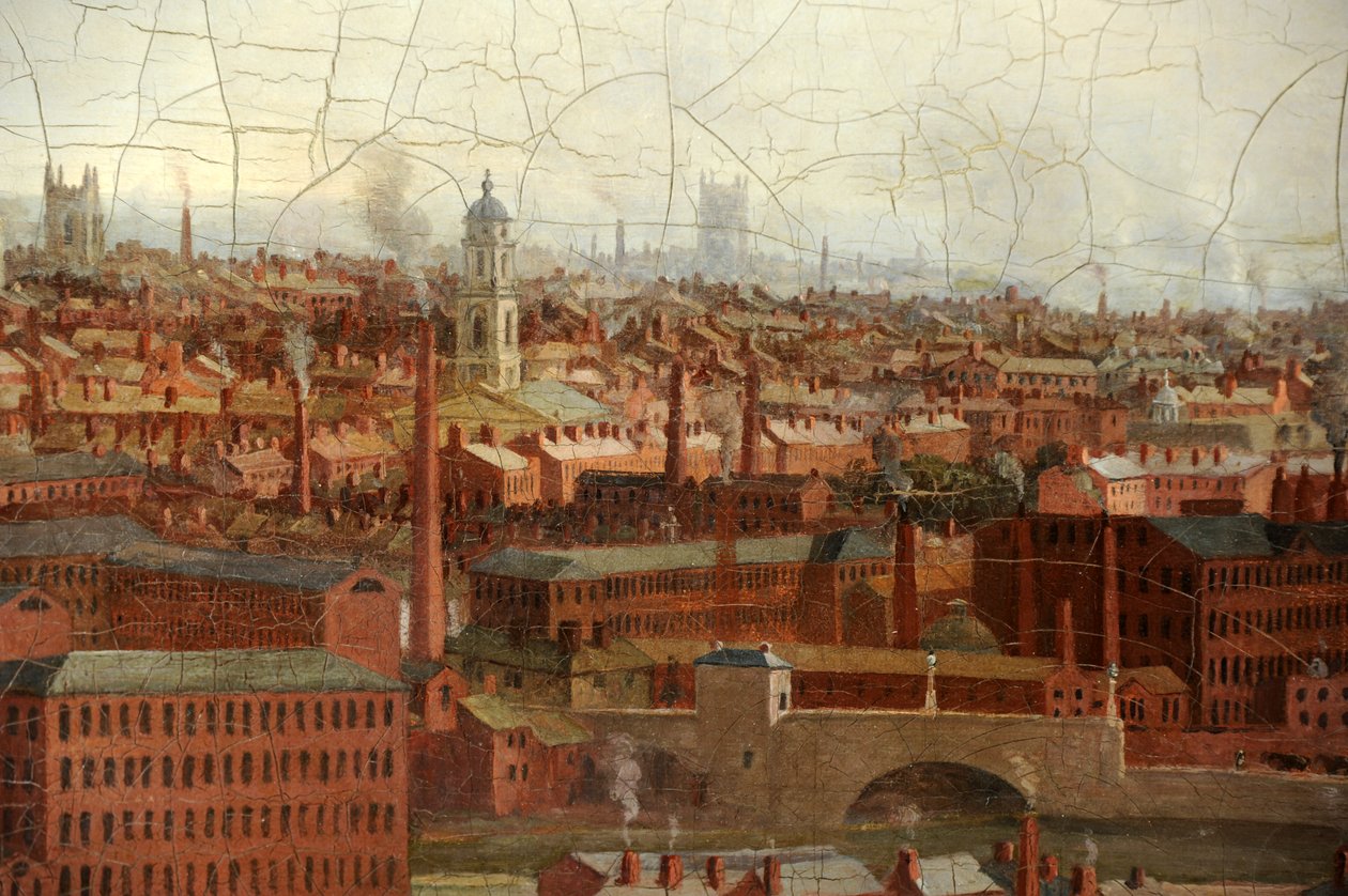 Utsikt over Leeds av Thomas Burras