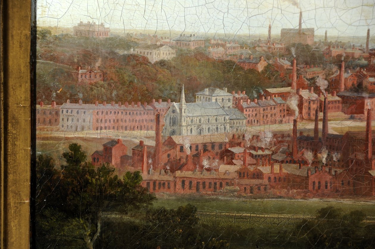 Utsikt over Leeds av Thomas Burras