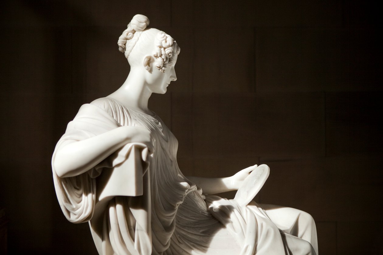 Skulptur av prinsesse Pauline Borghese (marmor) av Thomas Campbell