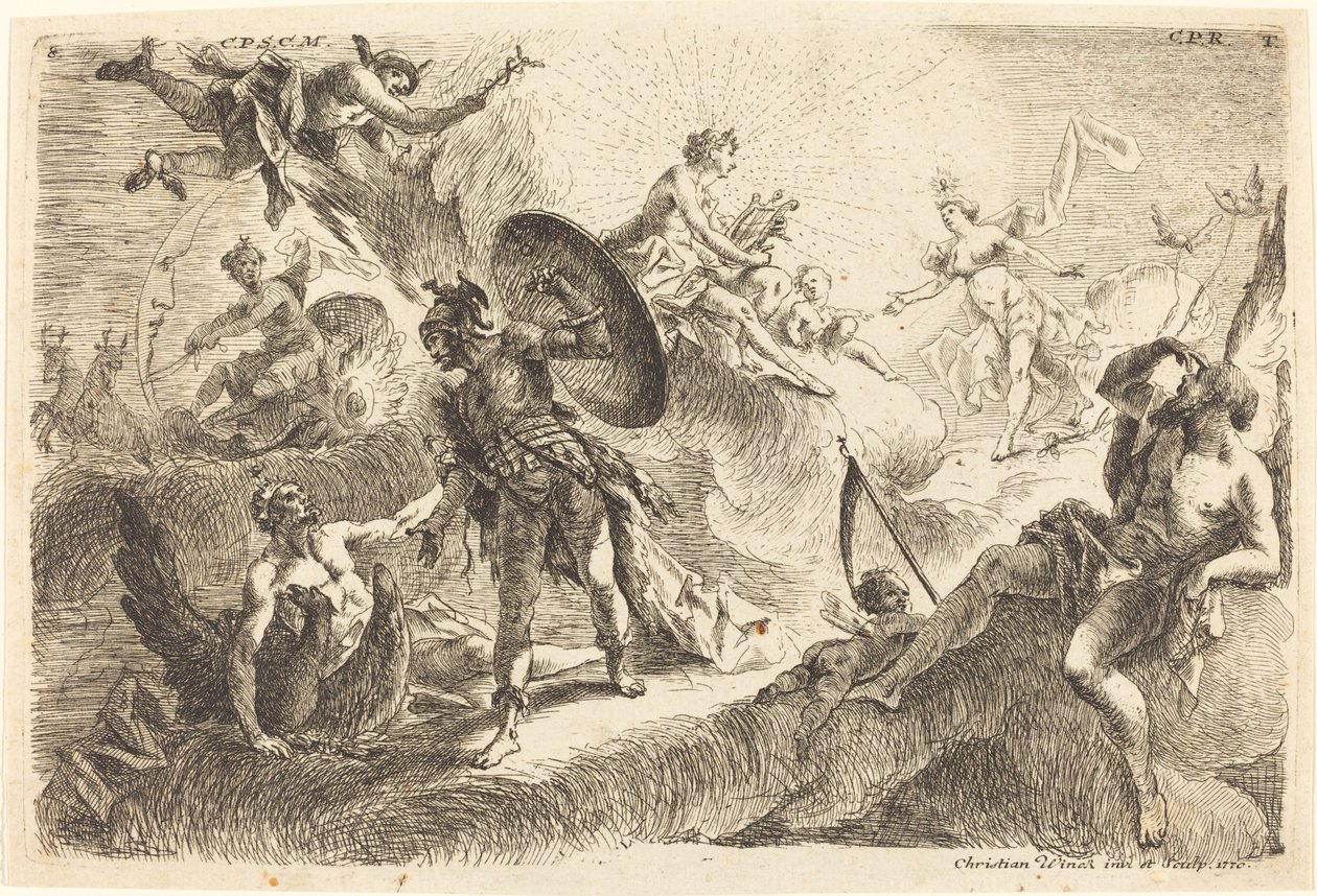 De syv planetene av Thomas Christian Winck