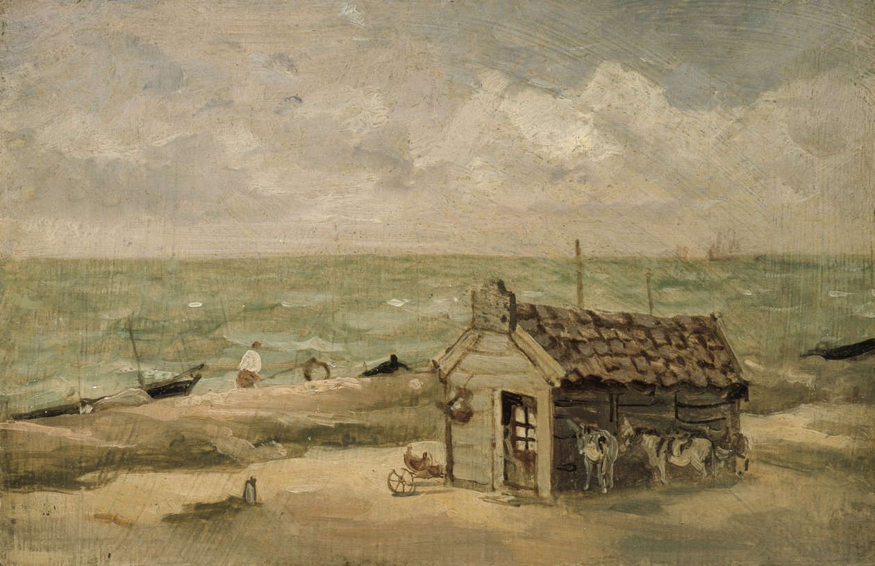 En fiskerhytte ved sjøen av Thomas Churchyard