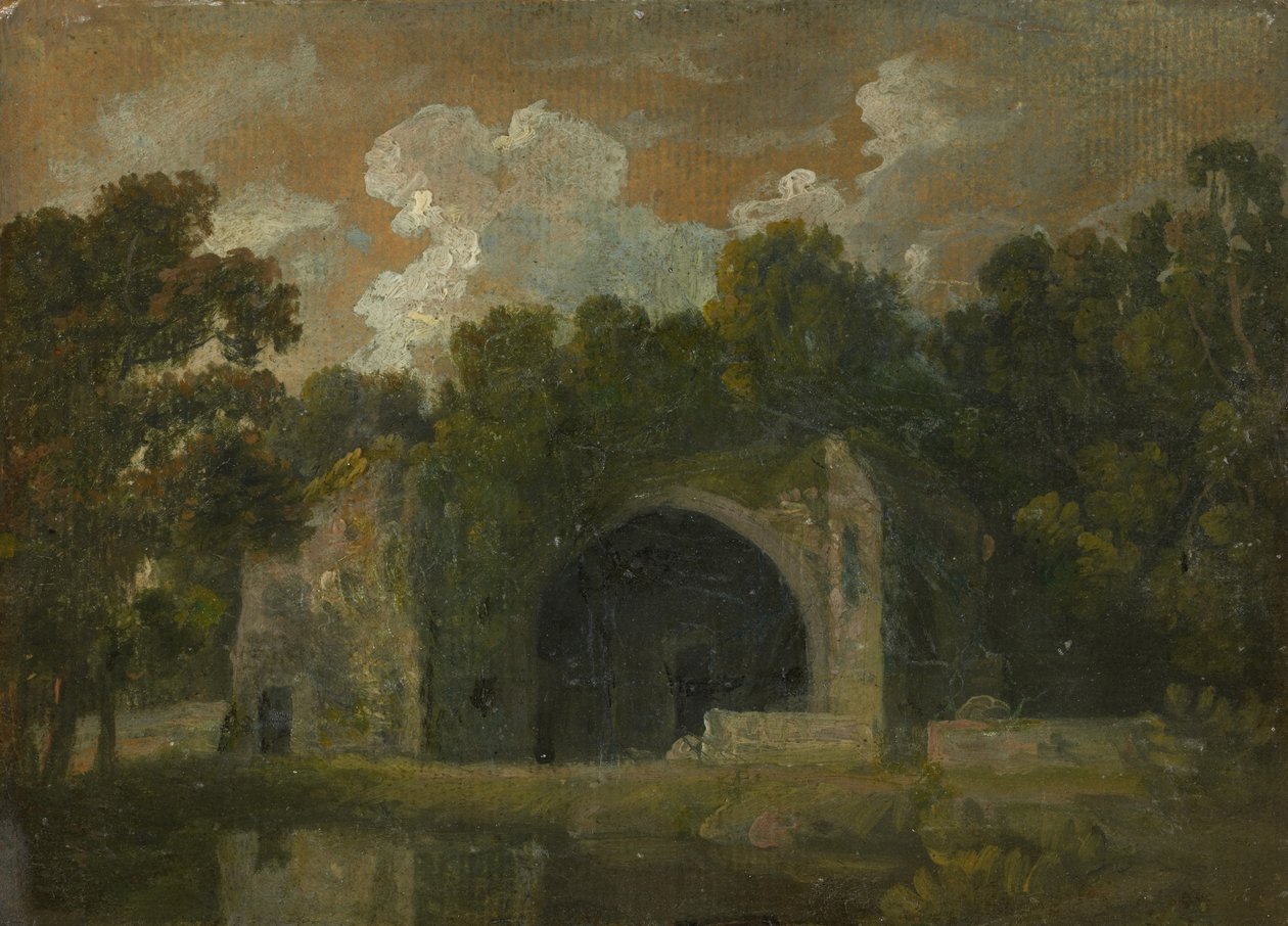 Ruiner i et landskap av Thomas Churchyard