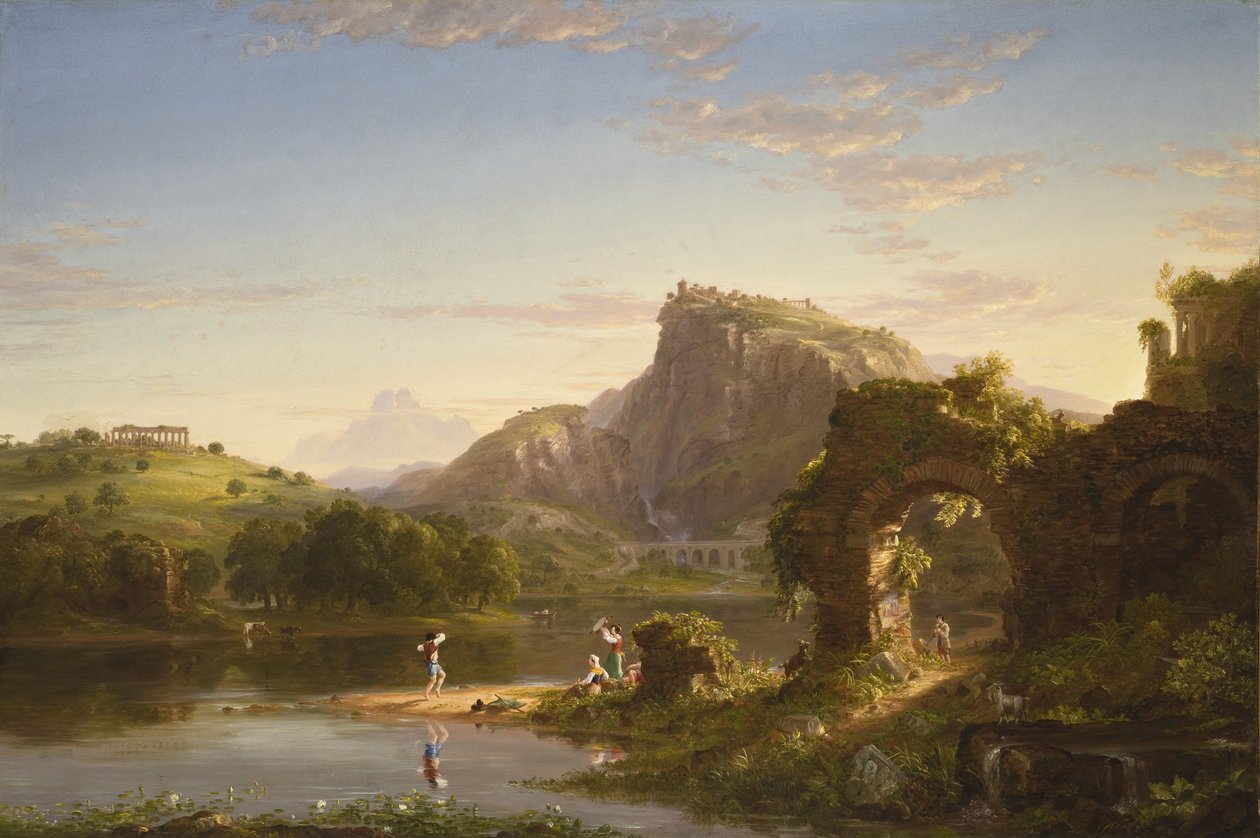 LAllegro, 1845 av Thomas Cole