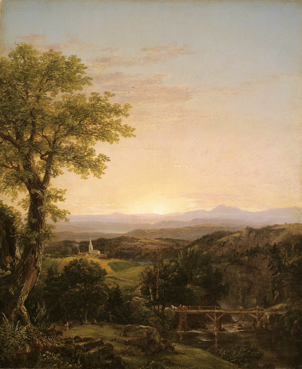 New England Scenery av Thomas Cole
