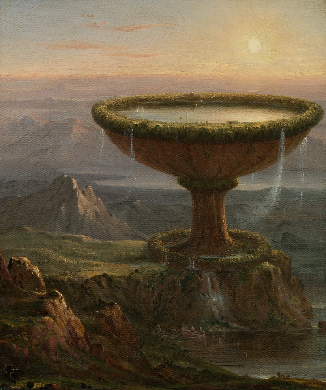 Titanens beger, 1833. av Thomas Cole