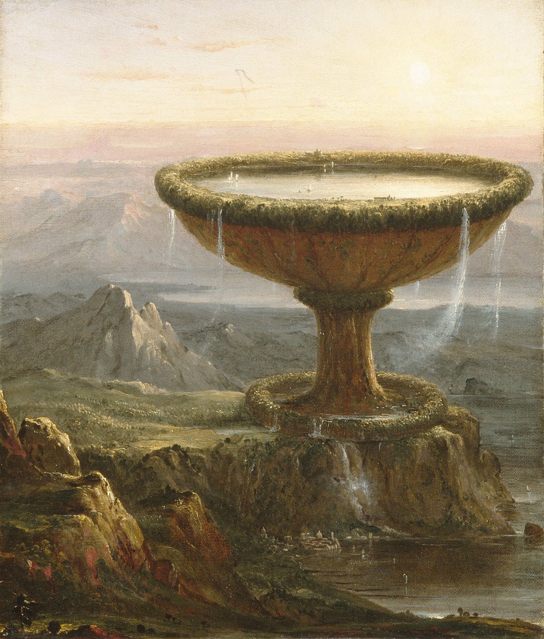 The Titans Goblet, 1833 av Thomas Cole