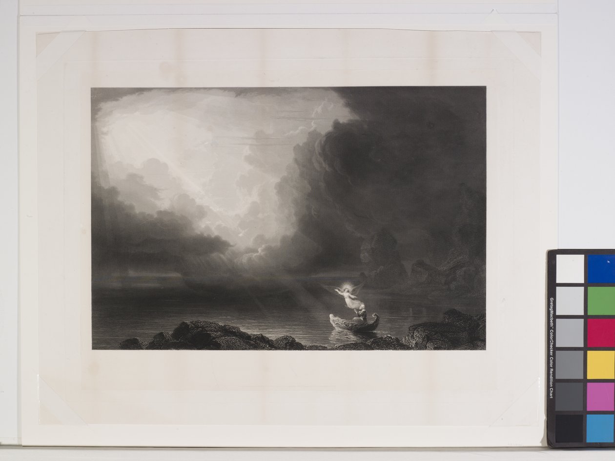 The Voyage of Life: Alderdom av Thomas Cole