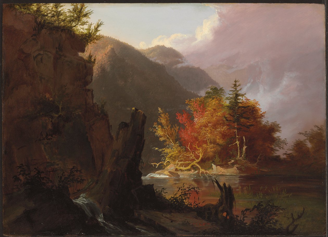Utsikt i Kaaterskill Clove, 1826 av Thomas Cole