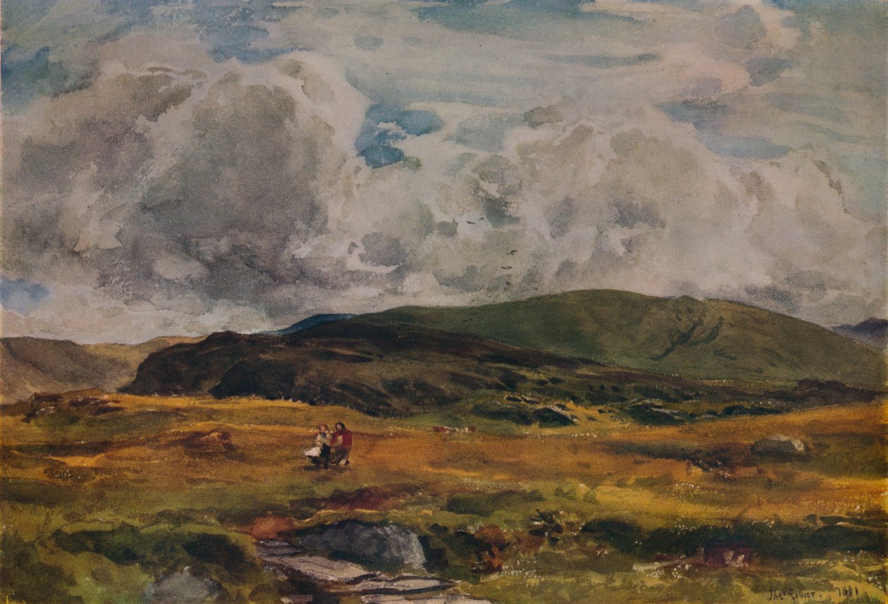 En sti over markene, 1881 av Thomas Collier