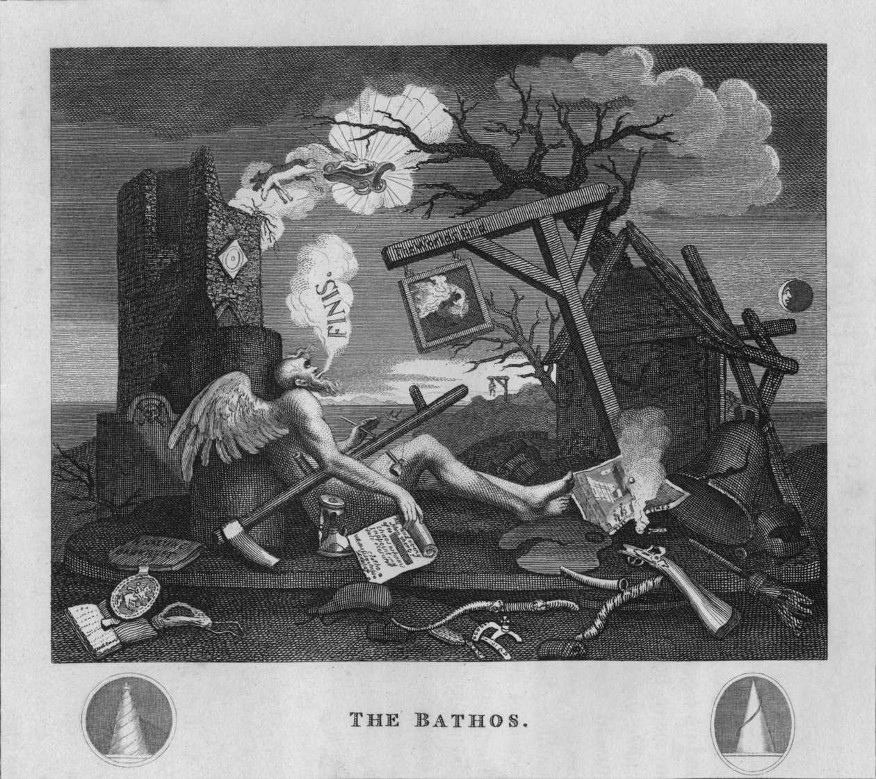 The Bathos, 1807, 1827. av Thomas Cook