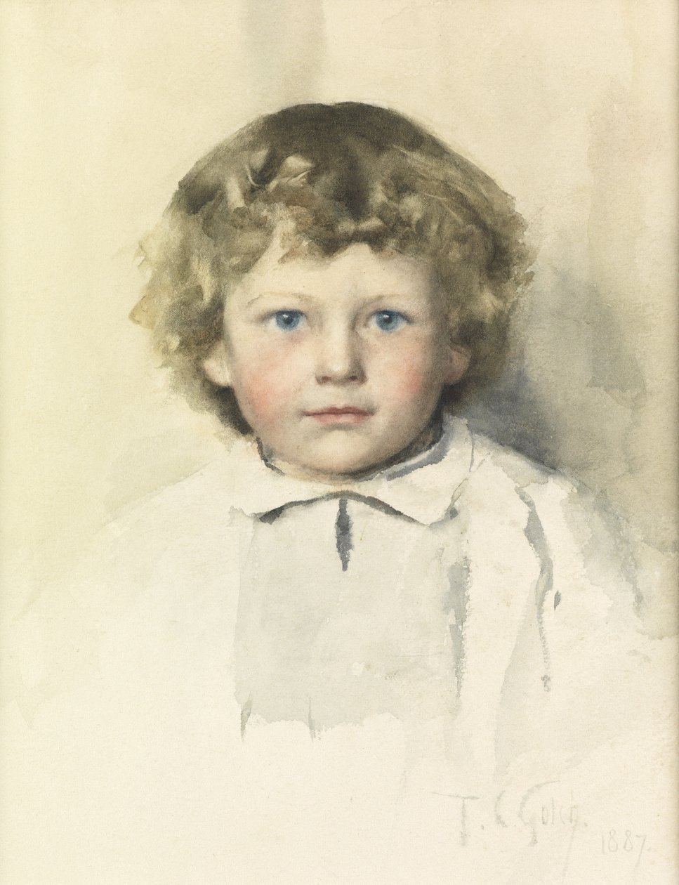 Lille Boo, 1887 av Thomas Cooper Gotch