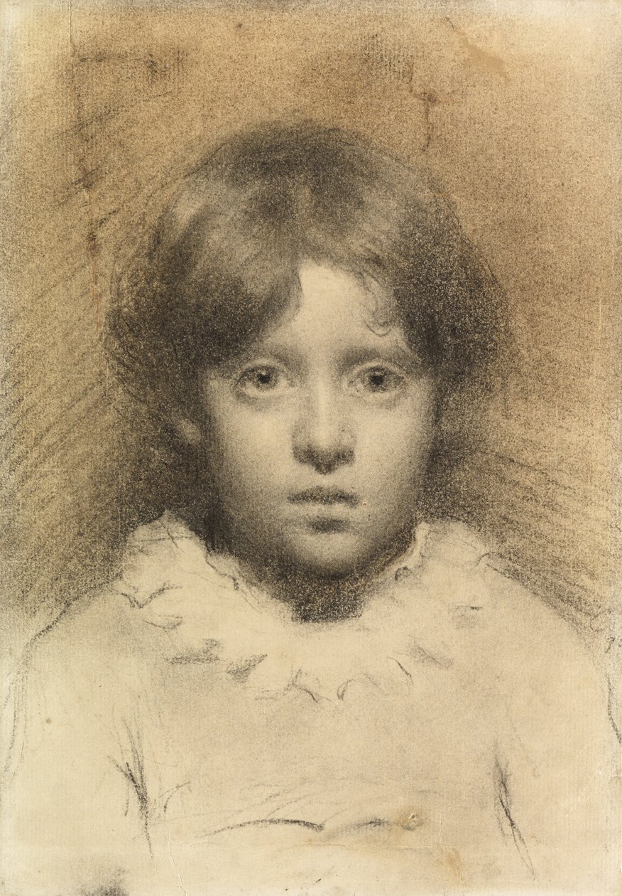 Studie av en ung gutt av Thomas Cooper Gotch