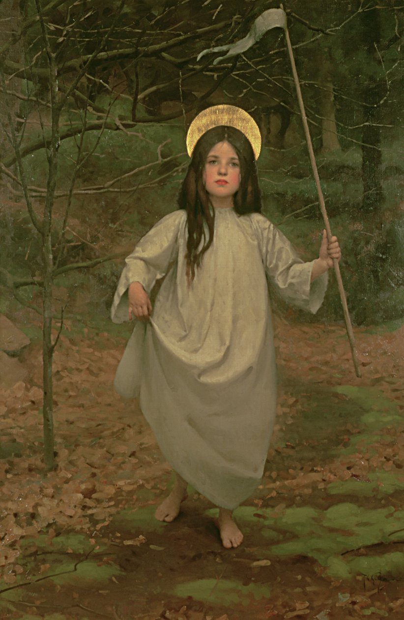 Flagget, 1910 av Thomas Cooper Gotch