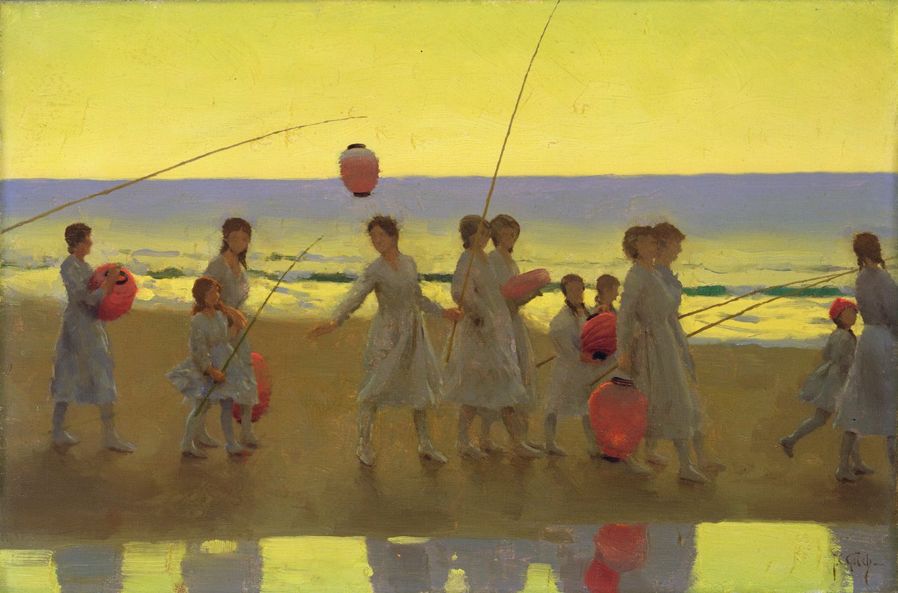 Sandbaren av Thomas Cooper Gotch