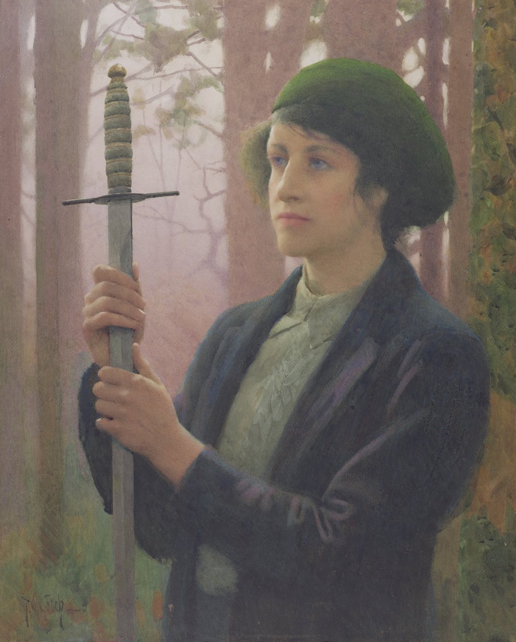 Løftet av Thomas Cooper Gotch